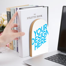 Lade das Bild in den Galerie-Viewer, Große Größe Buchständer aus Holz 2 Stück / Packung selbst gestalten und bedrucken