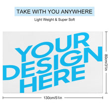 Lade das Bild in den Galerie-Viewer, Strandtuch Mikrofaser für Kinder / Damen / Herren mit Foto selbst gestalten und bedrucken