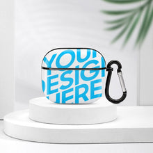 Lade das Bild in den Galerie-Viewer, Voll Druck Apple AirPods 3 Schutzhülle Case Cover Hülle mit Fotos Muster Text Logo selbst gestalten und bedrucken