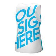 Lade das Bild in den Galerie-Viewer, Einzelbilddruck Allover Print Tanktop Herren / Männer Muskelshirt Tank-Top BK mit Fotos Muster Text Logo selbst gestalten und bedrucken