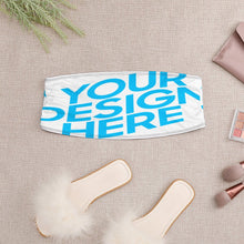 Lade das Bild in den Galerie-Viewer, Einzelbilddruck Voll Druck Damen / Frauen Bandeautop Bandeau Bra trägerlos NZ065 mit Fotos Muster Text Logo selbst gestalten und bedrucken