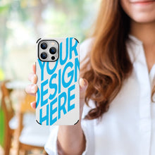 Lade das Bild in den Galerie-Viewer, iPhone 13 Mini Pro Max CarbonCase Handyhülle aus echter Karbon- und Aramidfaser mit Fotos Muster Text Logo selbst gestalten und bedrucken