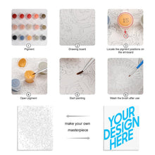 Lade das Bild in den Galerie-Viewer, Digitaler Druck / Digital Painting / Digitale Malerei ( vertikale Version ) mit Foto selbst gestalten und bedrucken