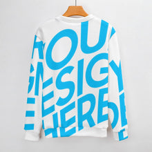 Lade das Bild in den Galerie-Viewer, Voll bedruckter Rundhalspullover Sweatshirts MY09 für Herren Männer mit Foto Text Muster selbst gestalten und bedrucken