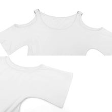 Lade das Bild in den Galerie-Viewer, Multi-Image-Design Allover-Druck Große Größen Sexy Schulterfreie TShirt Off Shoulder T-Shirt AVT Damen / Frauen selbst gestalten und bedrucken