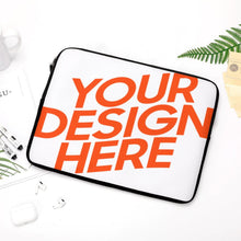 Lade das Bild in den Galerie-Viewer, Schmutz- & Wasserabweisende Laptoptasche Notebooktasche Schutz-Hülle für Laptop 10" 12" 13" 15" 17" Zoll (Beidseitiger Druck mit unterschiedlichen Bildern) mit Fotos Muster Text Logo selbst gestalten und bedrucken