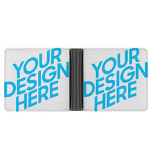 Lade das Bild in den Galerie-Viewer, Kurze Geldbörsen / Geldbeutel aus Leder mit Foto Doppelseitiger Druck selbst gestalten und bedrucken