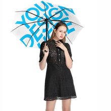 Lade das Bild in den Galerie-Viewer, 3-Falt Automatikschirm Taschenschirm Regenschirm ZYS06-8K Innendruck / Außenvinyl mit All-Over-Druck selbst gestalten und bedrucken