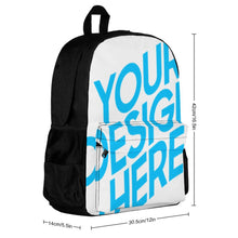 Lade das Bild in den Galerie-Viewer, Einzelbilddruck Rucksack Laptoprucksack Sportrucksack Schulrucksack Businessrucksack mit Taschen mit Fotos Muster Text Logo selbst gestalten und bedrucken