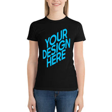 Lade das Bild in den Galerie-Viewer, Kurzarm T-Shirt TSHIRT für Frauen Doppelseitiger Druck selbst gestalten und bedrucken
