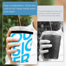 Lade das Bild in den Galerie-Viewer, 3 Stück / Set Einzelbilddruck Handgemachte Hülle Becher Hülle Tasse Pullover mit Fotos Muster Text Logo selbst gestalten und bedrucken