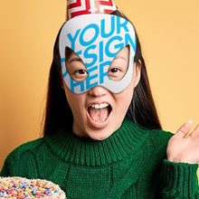 Lade das Bild in den Galerie-Viewer, Karneval Masken / Halloween Masken für Halloween Fans mit Foto & Text selbst gestalten und bedrucken