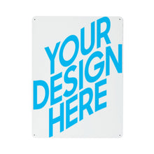 Lade das Bild in den Galerie-Viewer, Eisenblech vertikale Platte Metallschild Blechschilder Deko Schild mit Spruch Wand- und Türdeko selbst gestalten und bedrucken