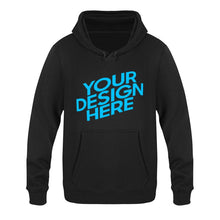 Lade das Bild in den Galerie-Viewer, Damen / Herren Paare Unisex Kapuzenpullover Hoodie / Sweatshirt mit Kapuze ( mit Taschen / Frontdruck / Pyrograph ) mit Foto selbst gestalten und bedrucken