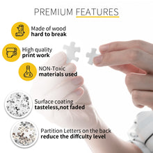 Lade das Bild in den Galerie-Viewer, 300 Teile Puzzle Fotopuzzle Horizontales Stil selbst gestalten