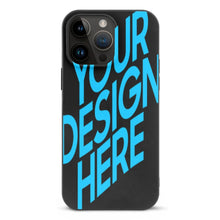 Lade das Bild in den Galerie-Viewer, Personalisierte TPU Clear Cover iPhone 14 / iPhone 14 Plus / iPhone 14 Pro / iPhone 14 Pro Max Handyhülle Schutzhülle mit Fotos Muster Text Logo selbst gestalten und bedrucken