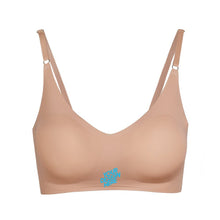 Lade das Bild in den Galerie-Viewer, (Druck auf dem mittleren Teil) Personalisierte nahtlose Push-up-BH Bustier Bralette BH Sling Unterwäsche BH WH022 mit Fotos Muster Text Logo selbst gestalten und bedrucken