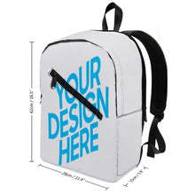 Lade das Bild in den Galerie-Viewer, Halb Vollbedruckter Rucksack aus PU Leder mit Foto selbst gestalten und bedrucken