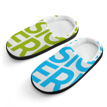 Lade das Bild in den Galerie-Viewer, Teil Druck Kinder Jungen / Mädchen Winter Pantoffel Hausschuhe Slipper mit Foto Design Motiv Text selbst gestalten und bedrucken