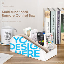 Lade das Bild in den Galerie-Viewer, Fernbedienungshalter Stiftehalter Stiftebox mit Fotos Muster Text Logo selbst gestalten und bedrucken