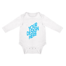Lade das Bild in den Galerie-Viewer, Dreieckiger Babyoverall Baby Bodysuit selbst gestalten und bedrucken