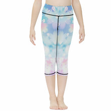 Lade das Bild in den Galerie-Viewer, Sportswear Verkürzte Yogahose 3/4 Relax Pants NT10 für Kinder mit Foto Text selbst gestalten und bedrucken