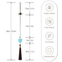 Lade das Bild in den Galerie-Viewer, Auto Anhänger aus Kristall mit Fotos Muster Text Logo selbst gestalten und bedrucken