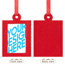 Lade das Bild in den Galerie-Viewer, Fotorahmen zum Aufhängen für Weihnachten Packung mit Fotos Muster Text Logo selbst gestalten und bedrucken