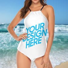 Lade das Bild in den Galerie-Viewer, Sexy FT5118 Badeanzug Mädchen Damen selbst gestalten und bedrucken