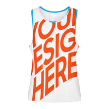 Lade das Bild in den Galerie-Viewer, Multi-Image-Druck Damen Sport Tank Top SDS010 mit Fotos Muster Text Logo selbst gestalten und bedrucken