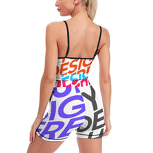 Lade das Bild in den Galerie-Viewer, Multi-Image-Design Damen / Frauen Yoga Set Yoga Sportanzug 2-tlg T08 mit Foto Design Motiv Text selbst gestalten und bedrucken