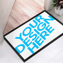 Lade das Bild in den Galerie-Viewer, Schwarzer Gummi Vliesstoff Teppich Bodenschutzmatte 40×60cm 50×80cm selbst gestalten und bedrucken