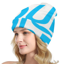 Lade das Bild in den Galerie-Viewer, Einzelbilddruck Volldruck Strickmütze Beanie Wintermütze für Herren und Damen mit Fotos Muster Text Logo selbst gestalten und bedrucken