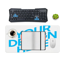 Lade das Bild in den Galerie-Viewer, Schreibtischunterlage Tischmatte Tischset mit Verriegelungsrand 30x60cm 40X75cm 40x90cm selbst gestalten und bedrucken