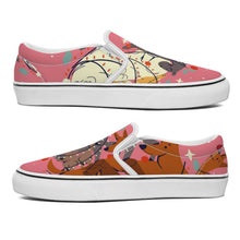Lade das Bild in den Galerie-Viewer, Damen / Frauen SLIP ON Canvas Schuhe Segeltuchschuhe (Nicht gespiegelt) selbst gestalten und bedrucken