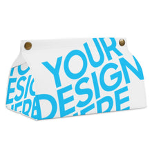 Lade das Bild in den Galerie-Viewer, Einzelbilddruck PU Tissue Abdeckung Toilettenpapierhalter Serviettenhalter Papiertuchbox Taschentuchbox mit Fotos Muster Text Logo selbst gestalten und bedrucken