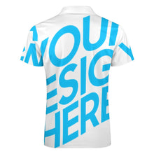 Lade das Bild in den Galerie-Viewer, Herren Vollprint Polo Shirt mit Reißverschluss B470 mit Foto Muster Text Logo selbst gestalten und bedrucken