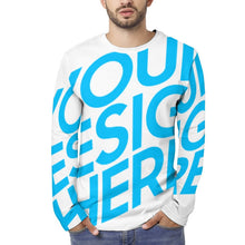 Lade das Bild in den Galerie-Viewer, Einzelbilddruck Herren / Männer Voll Druck Langarmshirt TSHIRT EL mit Fotos Muster Text Logo selbst gestalten und bedrucken