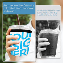 Lade das Bild in den Galerie-Viewer, Einzelbilddruck Becher Hülle Tasse Pullover Handgemachte Hülle mit Fotos Muster Text Logo selbst gestalten und bedrucken