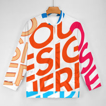 Lade das Bild in den Galerie-Viewer, Multi-Image-Druck Bomberjacke Collegejacke College Jacke WY10 für Herren mit Fotos Muster Text Logo selbst gestalten und bedrucken