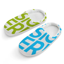 Lade das Bild in den Galerie-Viewer, Teil Druck Kinder Jungen / Mädchen Winter Pantoffel Hausschuhe Slipper mit Foto Design Motiv Text selbst gestalten und bedrucken