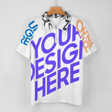 Lade das Bild in den Galerie-Viewer, Multi-Image-Design Männer Herren Kurzarm Poloshirt Funktionsshirt Sport ultraleicht mit Zipp LTPL20 mit Ihrem Design Foto Motiv Text selbst gestalten und bedrucken