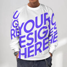 Lade das Bild in den Galerie-Viewer, Einzelbild-Design Herren / Männer Pullover Sweatshirt A27H mit Foto Design Motiv Text selbst gestalten und bedrucken