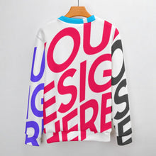 Lade das Bild in den Galerie-Viewer, Multi-Image-Design Unisex Sweatshirt Pulli mit Rundhalsausschnitt MY09 Damen/Herren mit Foto Design Motiv Text selbst gestalten und bedrucken