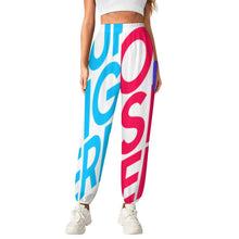 Lade das Bild in den Galerie-Viewer, Multi-Image-Design Yoga Hose Jogginghose Damen Pumphose Sporthose Freizeithose JJ1228 mit Foto Design Motiv Text selbst gestalten und bedrucken