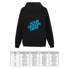 Lade das Bild in den Galerie-Viewer, Kapuzenpullover mit Taschen Kinder und Jugend Rückendruck selbst gestalten und bedrucken