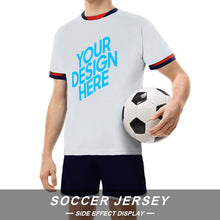 Lade das Bild in den Galerie-Viewer, Damen / Herren Fußballtrikot Fan Trikot mit Foto oder Text selbst gestalten und bedrucken