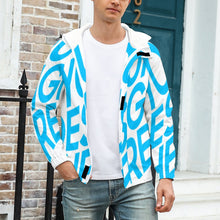Lade das Bild in den Galerie-Viewer, Winterjacke Mit-klettverschluss Jacken A681 für Herren Männer selbst gestalten und bedrucken