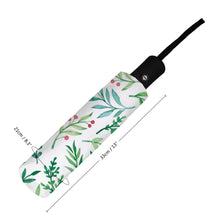 Lade das Bild in den Galerie-Viewer, Manueller / Automatischer 3-Falt Regenschirm Taschenschirm mit 3 Segmenten Außendruck mit Fotos Logos selbst gestalten und bedrucken