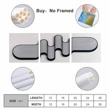 Lade das Bild in den Galerie-Viewer, Quadrat-Stil Ganzes Bild 3 Panel hängende Poster / Leinwandbild 3-teilig / Leinwand Malerei Wandbilder mit Foto selbst gestalten und bedrucken